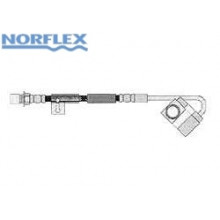Flexivel Freio Dianteiro D-20 88 Ate 92 - Esquerdo (625mm) - NORFLEX